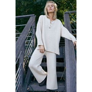Free People Hailee Knit Sweater Pants
